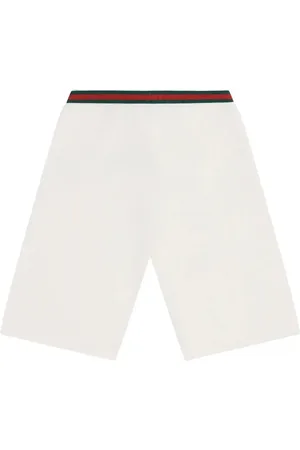 Gucci Web-stripe trim shorts