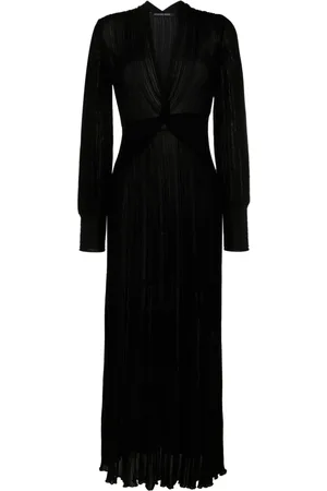 ANTONINO VALENTI Noemi pleated wrap dress