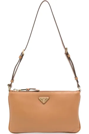 Prada Triangle-logo shoulder bag
