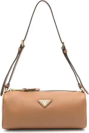 Prada Triangle-logo shoulder bag