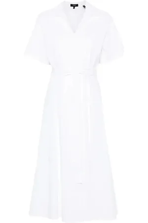 THEORY Short-sleeve midi dress