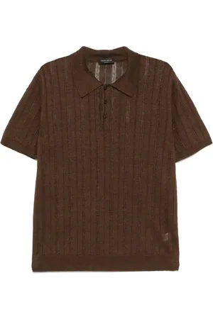 Roberto Collina Knitted polo shirt