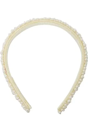 Jennifer Behr Bria pearl-embellished headband