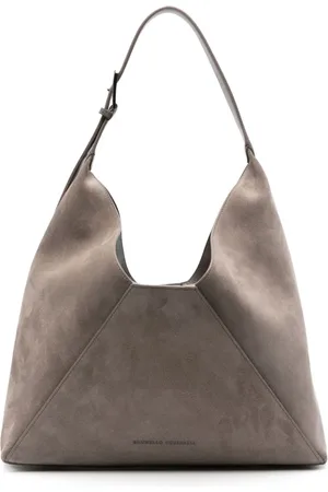Brunello Cucinelli Suede shoulder bag