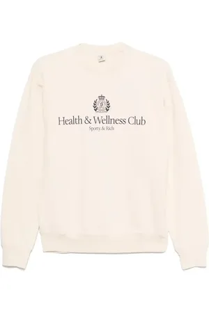 Sporty & Rich H & W Crest sweatshirt
