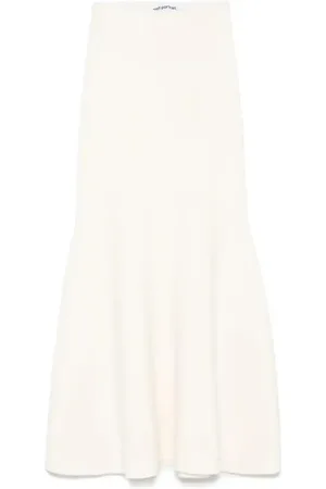 Self-Portrait Knitted maxi skirt