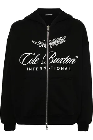 Cole Buxton International logo-print hoodie