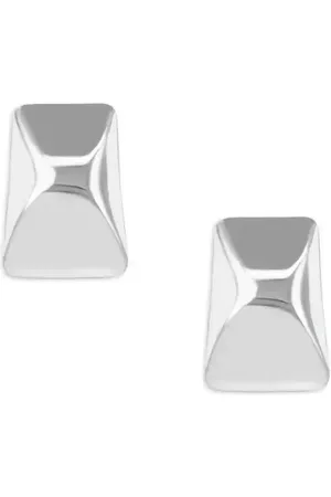 ANINE BING Curved rectangle earrings