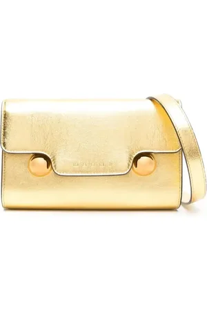 Marni Logo-debossed cross body bag