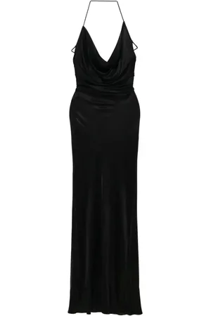 Elisabetta Franchi Cowl-effect gown