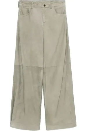 SALVATORE SANTORO Leather trousers