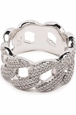 DARKAI Cuban pavé ring