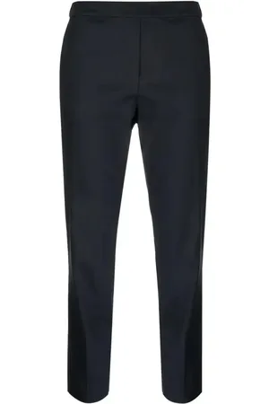 THEORY Mid-rise cropped trousers