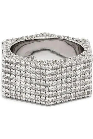 DARKAI Bolt Pavé ring