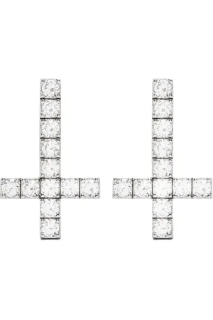 DARKAI Reversed Cross stud earrings