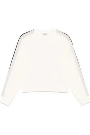 Moncler Knitted-trim sweatshirt