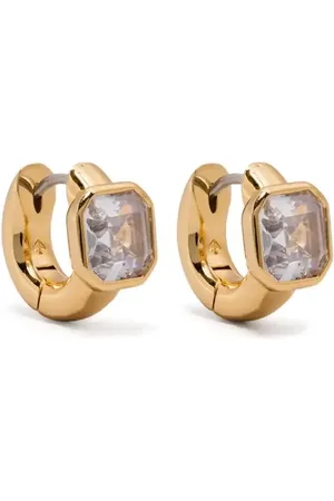 Kate Spade Keep Sparkling Asscher huggies
