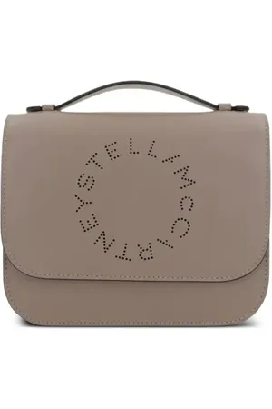 Stella McCartney Perforated-logo shoulder bag