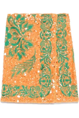 Etro Sequinned mini skirt