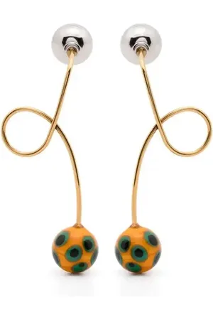 DRIES VAN NOTEN Twist-detail earrings