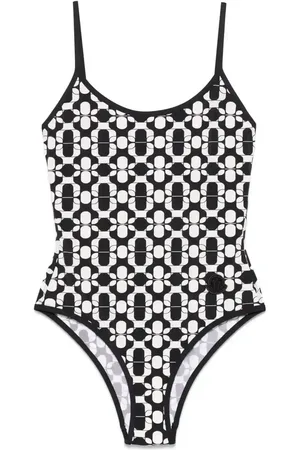 Moncler Geometric-print swimsuit
