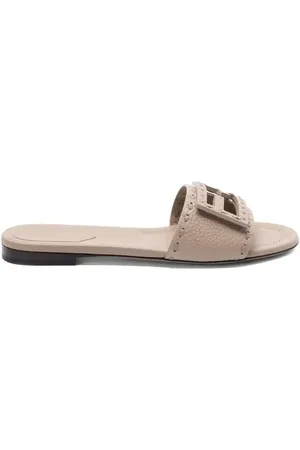 Fendi Leather slides