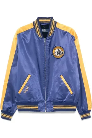 Ralph Lauren Logo-patch bomber jacket