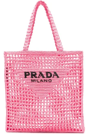 Prada Crochet tote bag