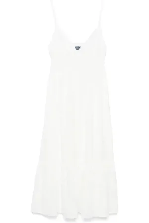 Ralph Lauren Broderie-anglaise midi dress