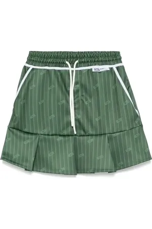 GCDS Pinstripe mini skirt