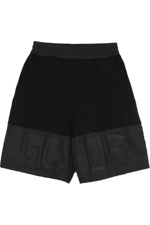 GCDS Band-logo track shorts