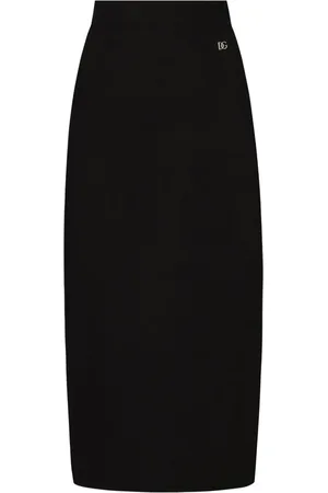 Dolce & Gabbana DG-logo pencil skirt