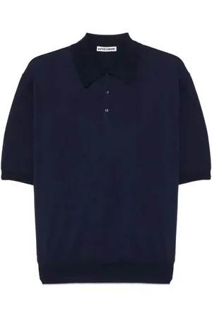 Kaptain Sunshine Cotton knit polo shirt
