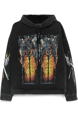 Who Decides War Ember Chapel hoodie