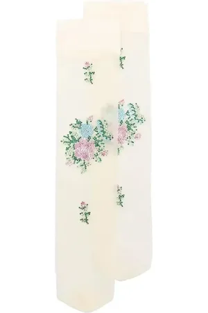 VIVETTA Crystal-embellished socks