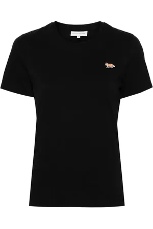 Maison Kitsuné Fox-motif cotton T-shirt