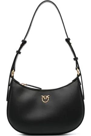 Pinko Love Birds leather shoulder bag