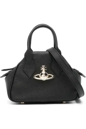 Vivienne Westwood Orb-plaque leather tote bag