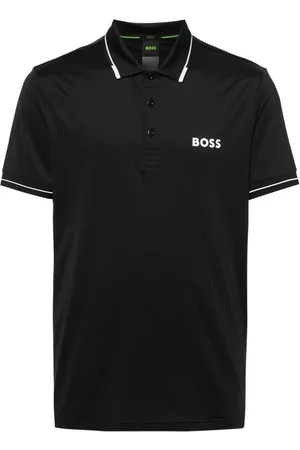 HUGO BOSS Logo-appliqué polo shirt