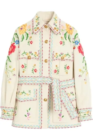 VALENTINO GARAVANI Embroidered denim jacket