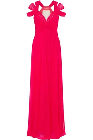 Alberta Ferretti Multi-way-strap maxi dress
