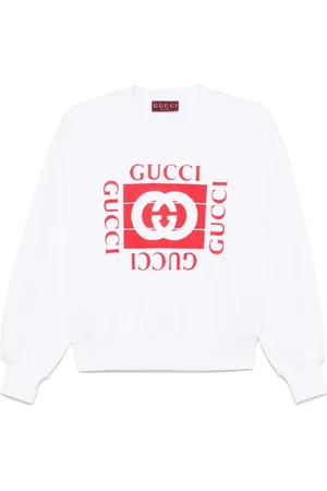 Gucci Flocked-logo sweatshirt