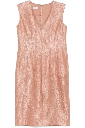 DRIES VAN NOTEN Crinkled midi dress