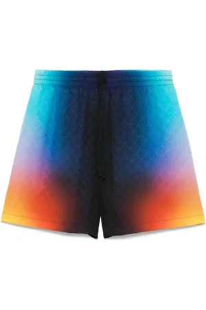 Casablanca Gradient silk shorts