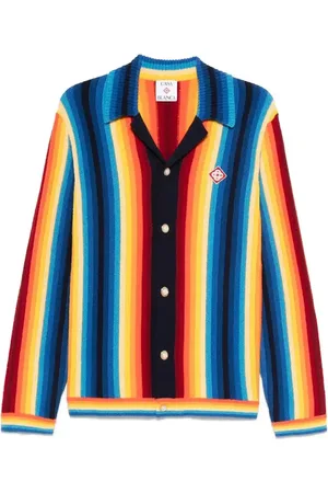 Casablanca Gradient towelling cardigan