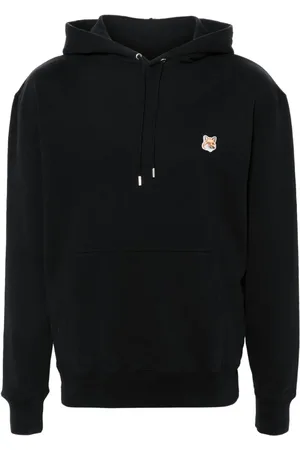 Maison Kitsuné Fox-motif cotton hoodie