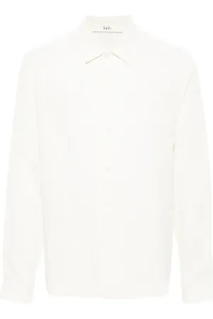 Séfr Crepe long-sleeved shirt