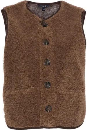 Soeur Faux-shearling vest