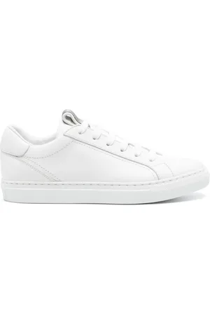 Brunello Cucinelli Monili-detail leather sneakers