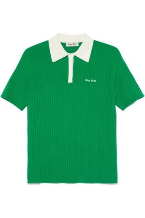 Miu Miu Cashmere polo top